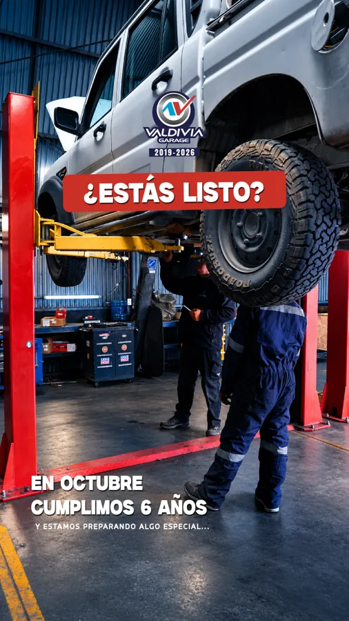 ¿Estás listo? En octubre cumplimos 6 años