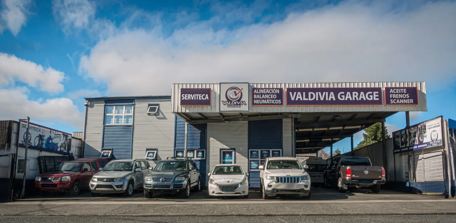 Fachada Valdivia Garage